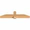 Ekena Millwork Eugene Smooth Timber Gable Bracket, Western Red Cedar, 60"W x 15"H x 5 1/2"D x 5 1/2"F, 6/12 Pitch GBW060X15X0606EUG00SWR - alternate 5